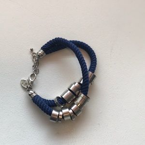Beautiful blue and silver bracelet!